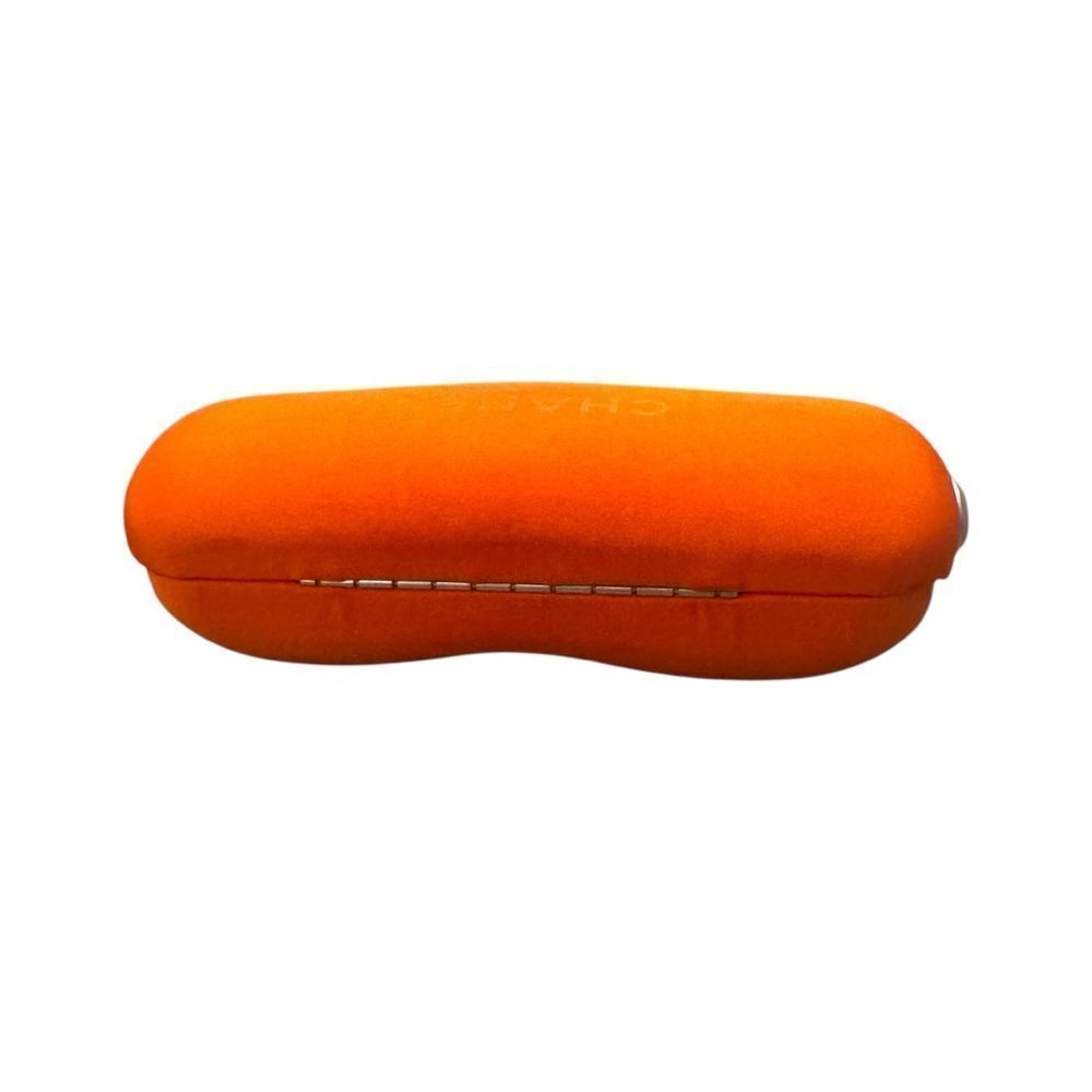 Vintage Chanel Sunglasses Case – Clamshell Orange Hard Shell – Y2K – RARE - Picture 5 of 9